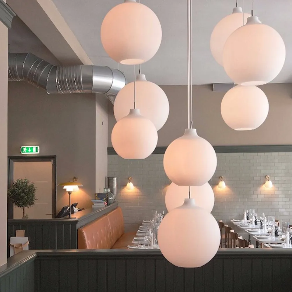 Wohlert pendant lamp, White, ø40cm, led Louis Poulsen