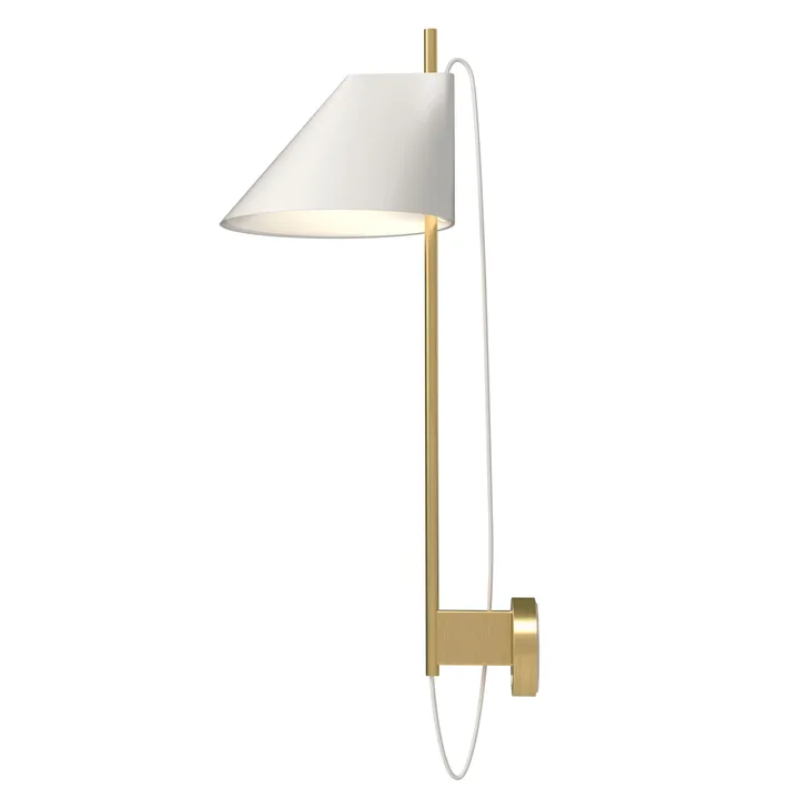 Yuh wall lamp - White-brass - Louis Poulsen