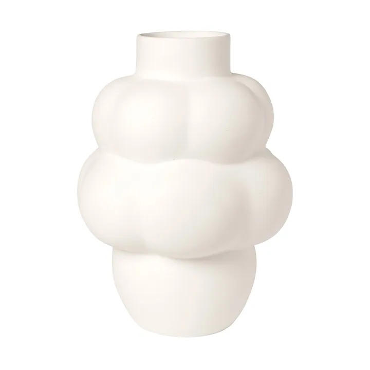 Balloon 04 vase ceramic - raw white - Louise Roe