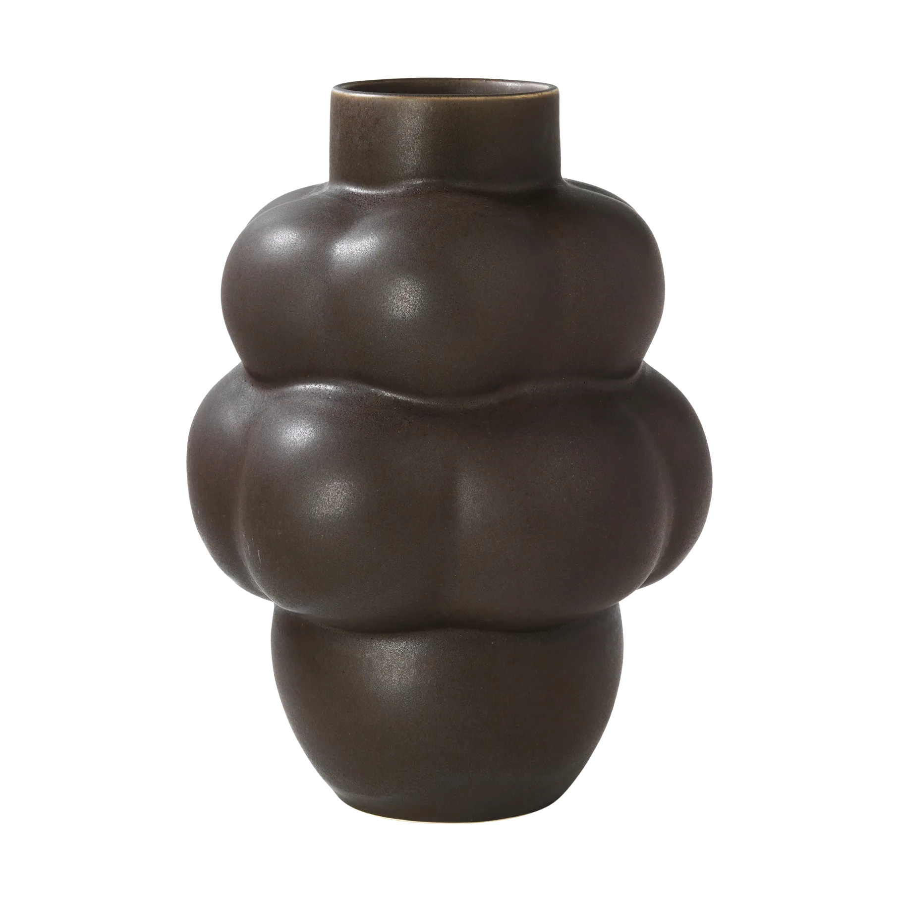 Balloon 04 Vase Petit 18 cm, Mud Brown Louise Roe
