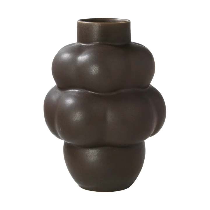 Balloon 04 Vase Petit 18 cm - Mud Brown - Louise Roe