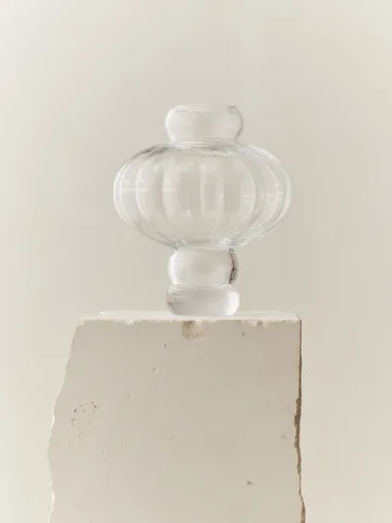 Balloon 08 vase 30 cm - Clear - Louise Roe
