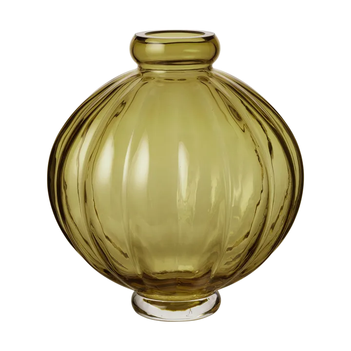 Balloon vase 25 cm - Olive - Louise Roe