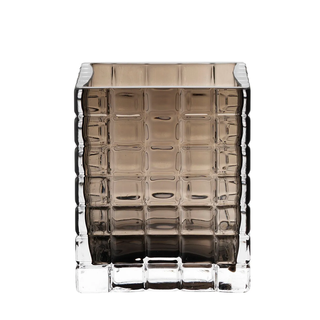 City lights 2  candle holder, Smoke Louise Roe