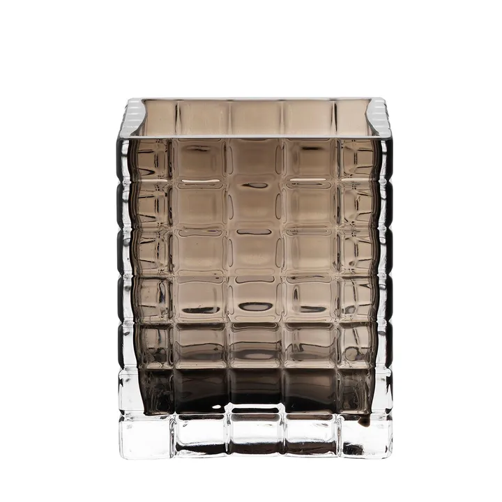 City lights 2  candle holder - Smoke - Louise Roe
