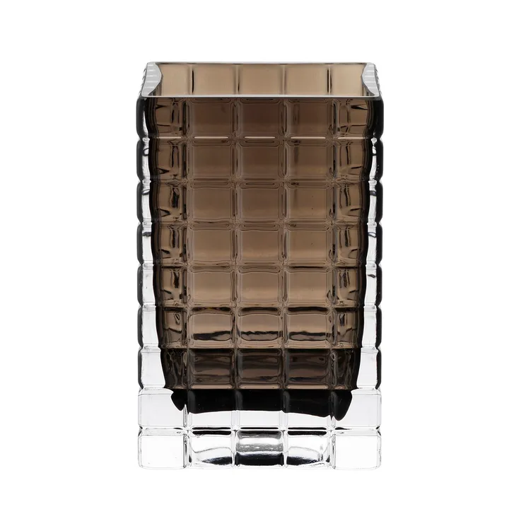 City lights 3  candle holder - Smoke - Louise Roe