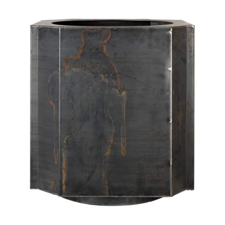 Funki pot L 52 cm - Raw Iron - Louise Roe