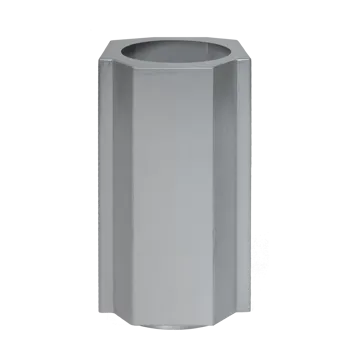 Funki pot S 36 cm - Brushed Aluminium - Louise Roe