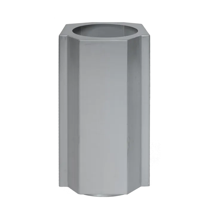 Funki pot S 36 cm - Brushed Aluminium - Louise Roe