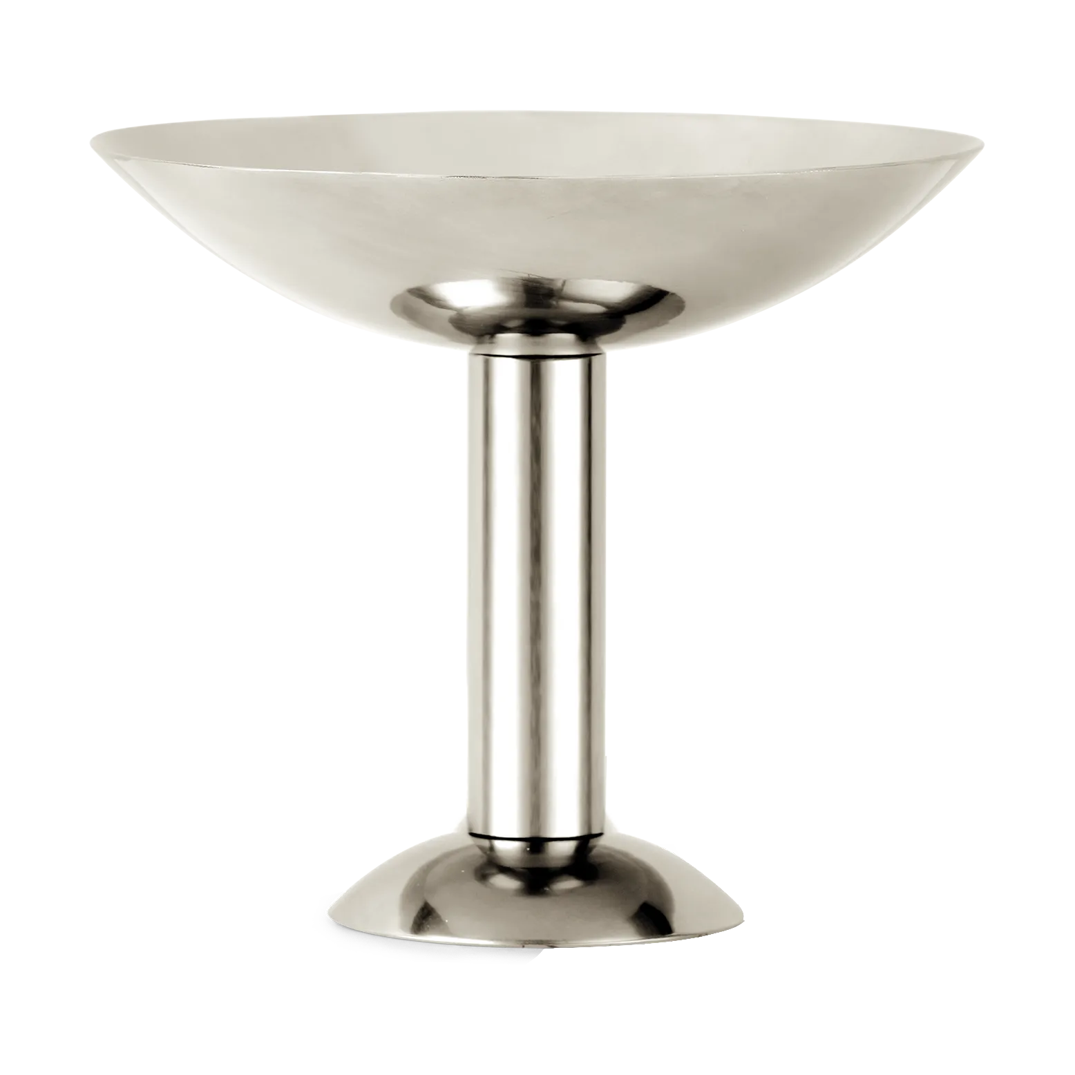 Metal champagne coupe tall, Stainless steel Louise Roe
