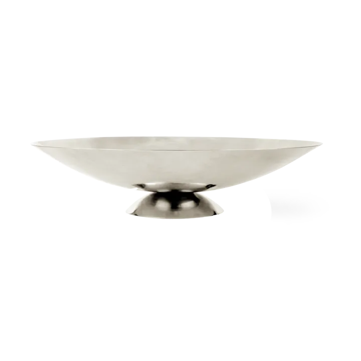 Metal grape tray Ø36 cm - Stainless steel - Louise Roe