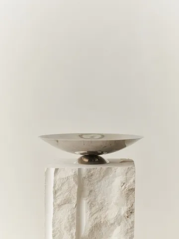 Metal grape tray Ø36 cm - Stainless steel - Louise Roe