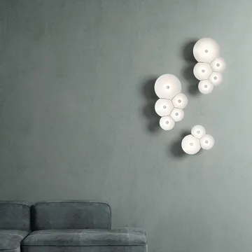 Bulbullia wall lamp - White - Luceplan