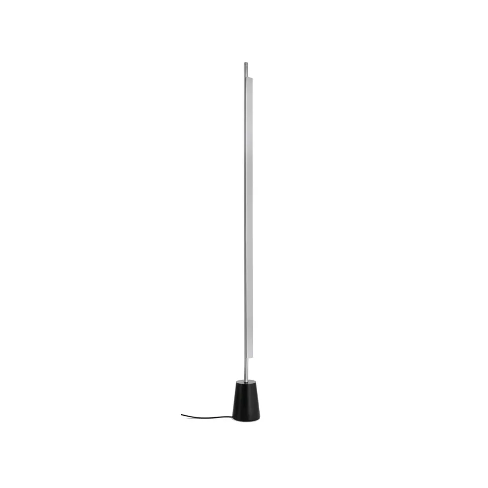 Compendium floor lamp, Aluminium Luceplan