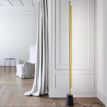 Compendium floor lamp - Brass - Luceplan