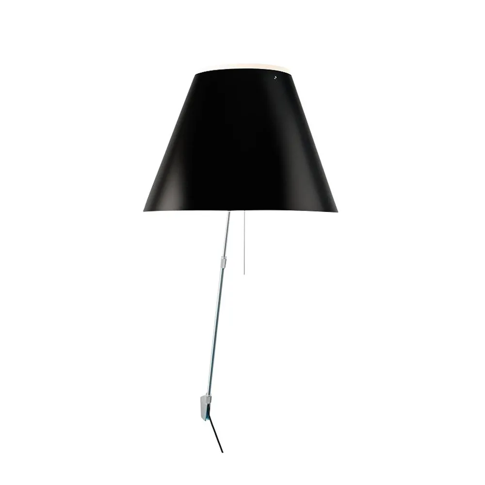Costanza D13 a wall lamp, Liquorice Luceplan
