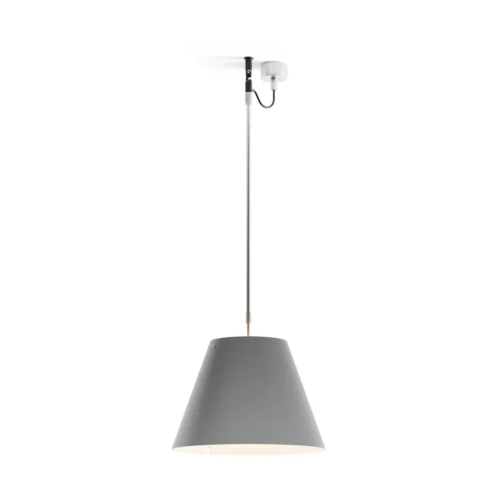 Costanza D13 s pendant lamp - Concrete - Luceplan