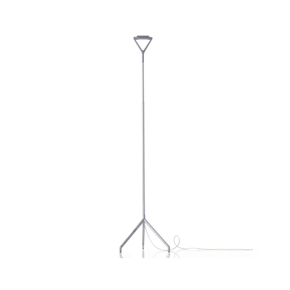 Lola D15ND floor lamp, Aluminium Luceplan