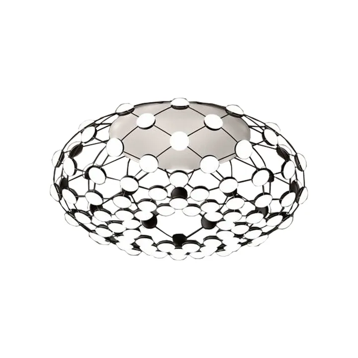 Mesh ceiling lamp - Black - Luceplan