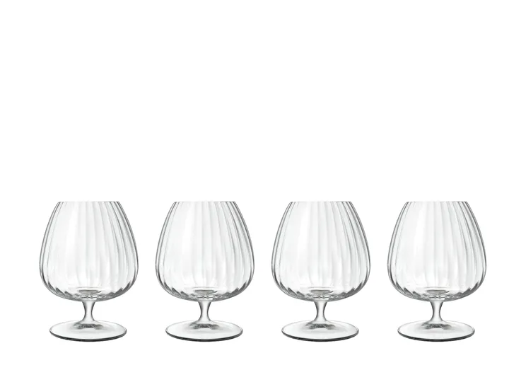 Cognac glasses optica 4-pack - 46.5 cl - Luigi Bormioli
