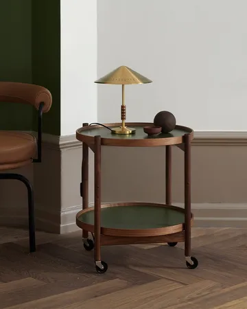 Governor 250 table lamp - Brass-walnut - LYFA
