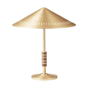 Governor 405 table lamp - Brass-walnut - LYFA