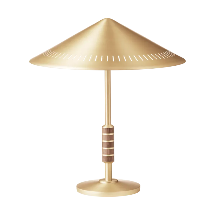 Governor 405 table lamp - Brass-walnut - LYFA