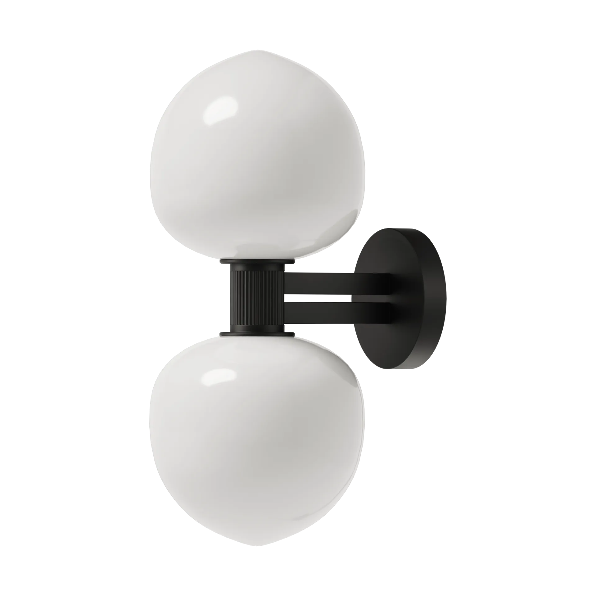 Memoir II 120 wall lamp, Black LYFA