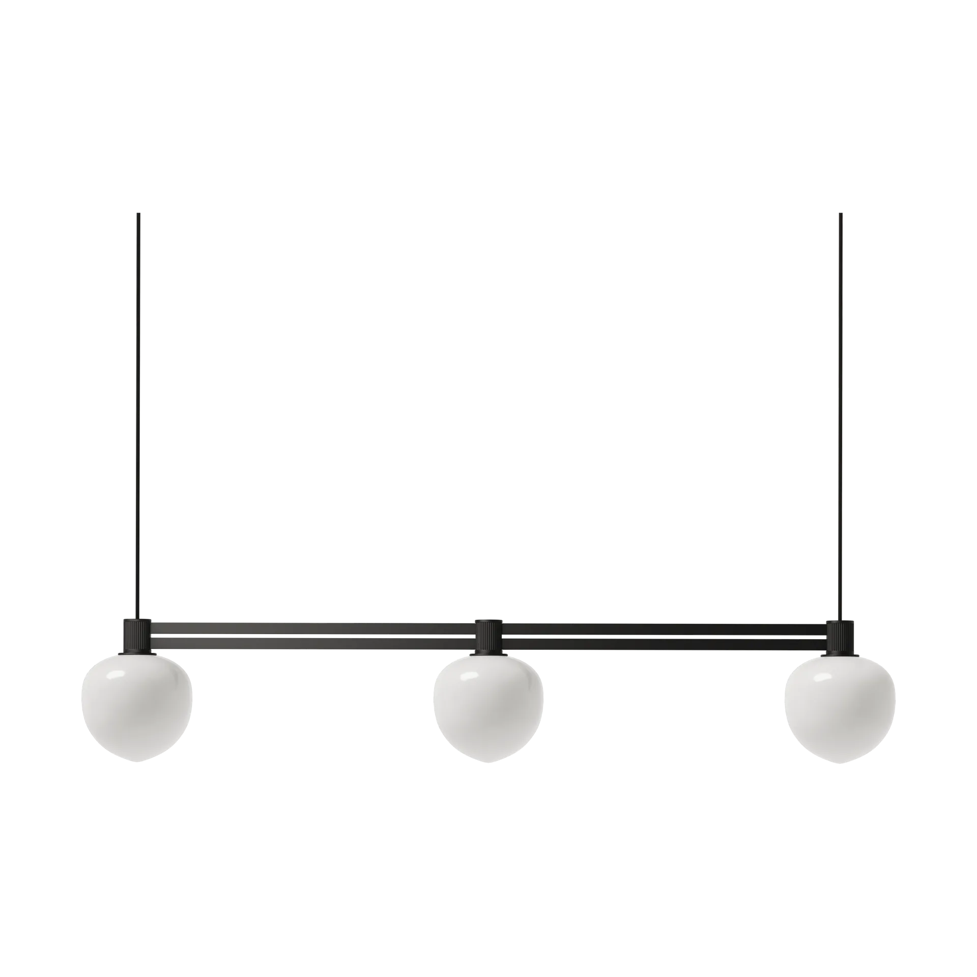Memoir III Side By Side 120 pendant, Black LYFA