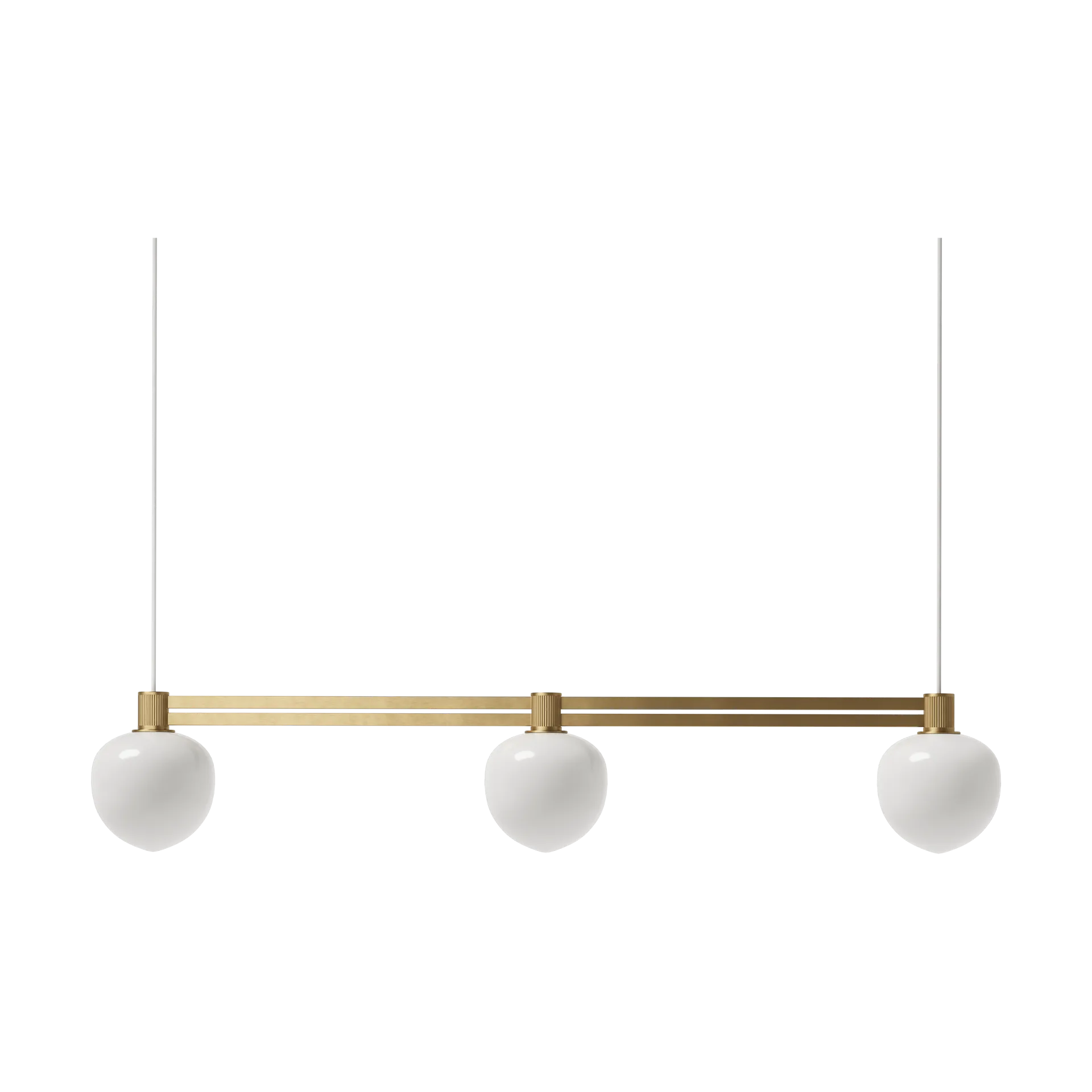Memoir III Side By Side 120 pendant, Brass LYFA