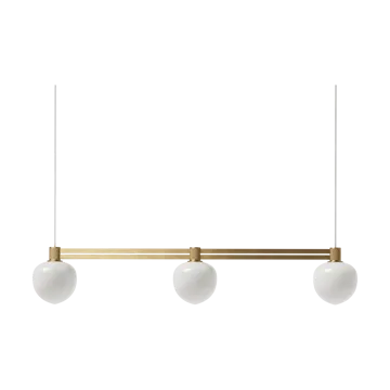 Memoir III Side By Side 120 pendant - Brass - LYFA