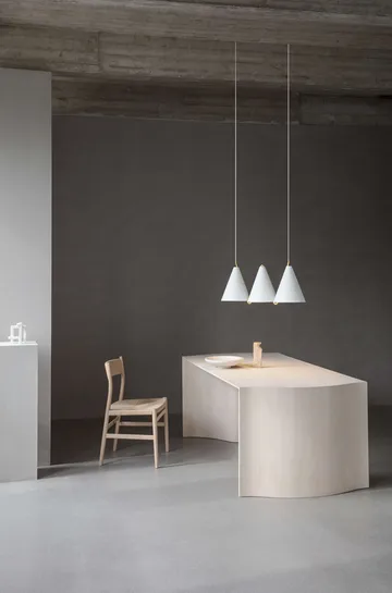 Mosaik III Side by Side 250 pendant - White - LYFA