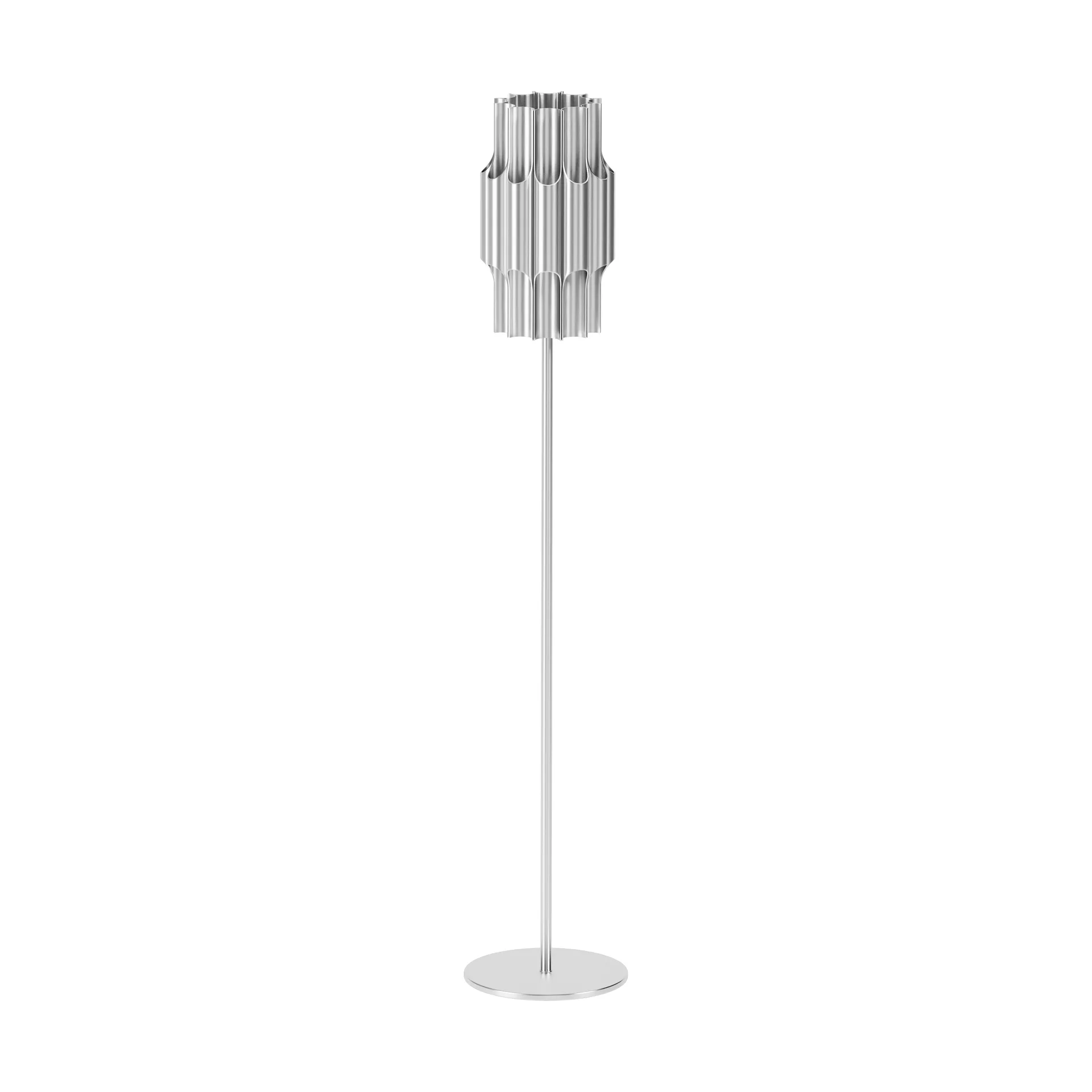 Pan 190 floor lamp, Aluminium LYFA