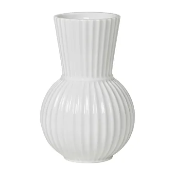 Lyngby Tura vase white - 18 cm - Lyngby Porcelæn