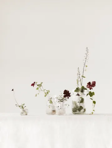 Lyngby vase glass clear - 25 cm - Lyngby Porcelæn