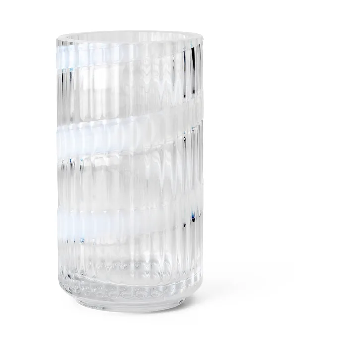 Lyngby vase - White swirl, 15.5 cm - Lyngby Porcelæn