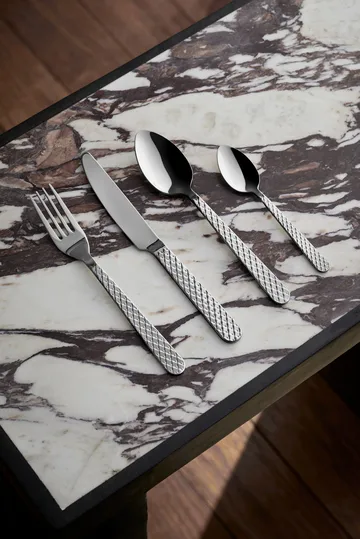 Rhombe cutlery set - 16 pieces - Lyngby Porcelæn