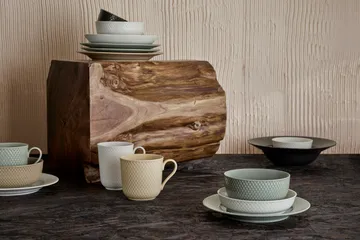 Rhombe Earth Bowl Ø15.5 cm - Clay - Lyngby Porcelæn