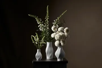 Twist vase 31 cm - White - Lyngby Porcelæn