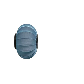 Knit-Wit 45 Oval wall and ceiling lamp - Blue stone - Made By Hand