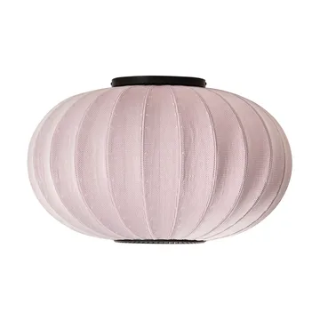Knit-Wit 57 Oval wall and ceiling lamp - Light pink - Made By Hand