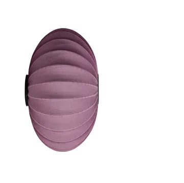 Knit-Wit 76 Oval wall and ceiling lamp - Burgundy - Made By Hand