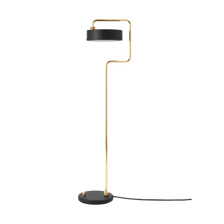 Petite Machine floor lamp - Deep black - Made By Hand