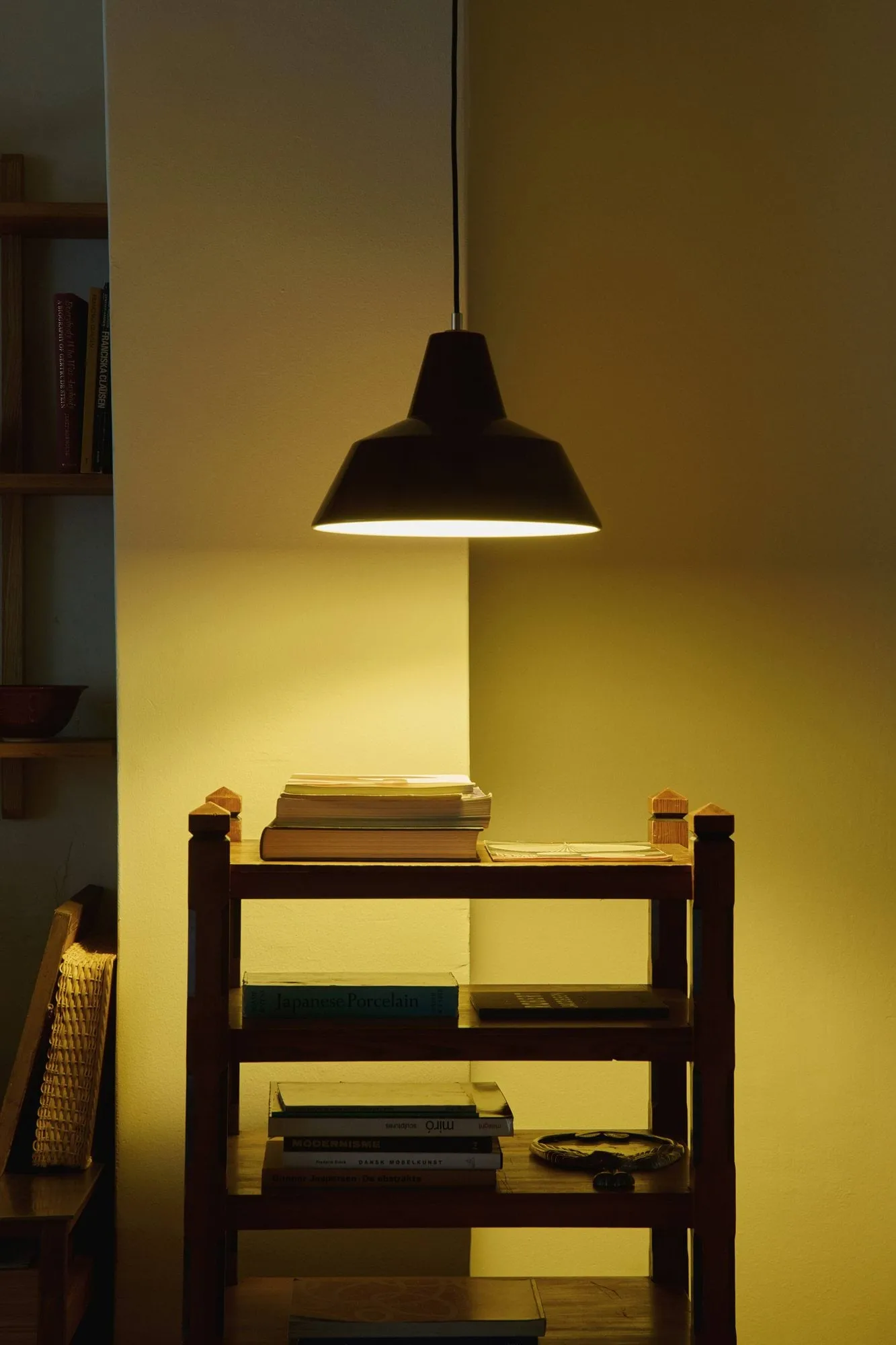 Workshop W3 pendant 75th anniversary edition, Chocolate brown Made By Hand