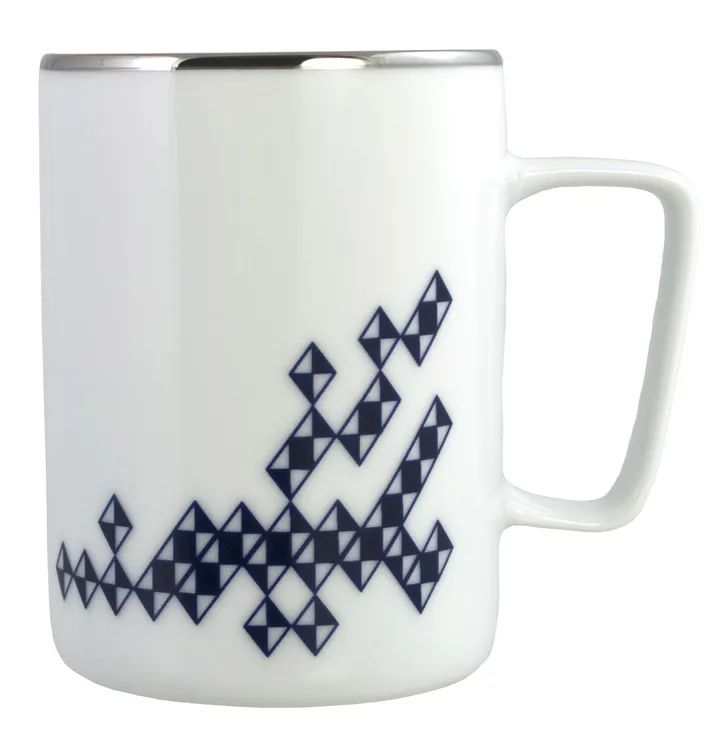 Tokyo Origami mug 30 cl - White - Magnor