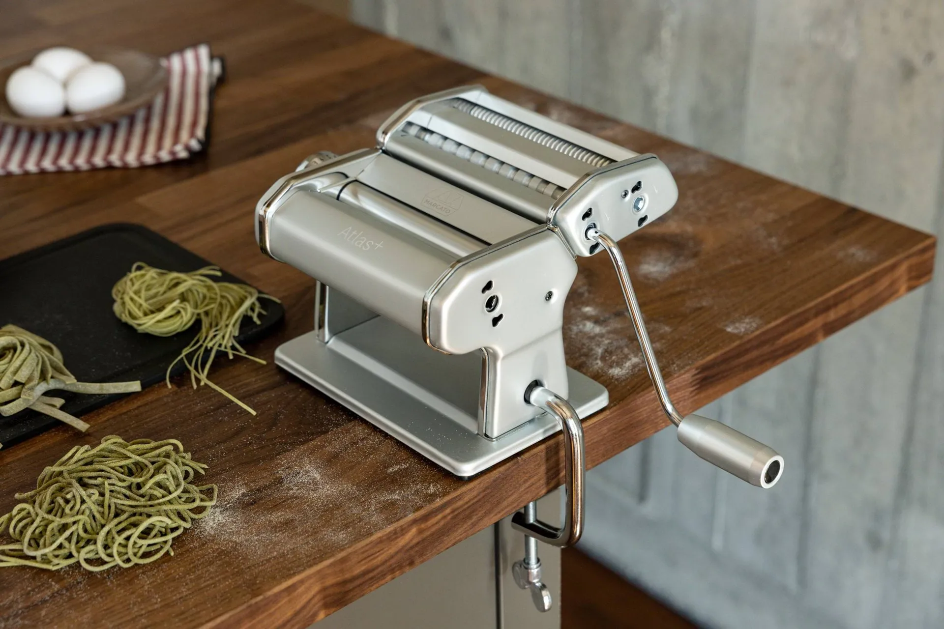 Marcato Atlas 150+ pasta machine, Ice Marcato