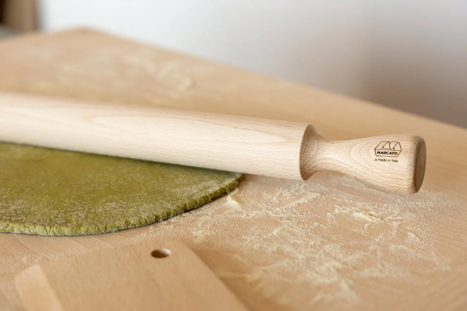 Marcato rolling pin, Beech, 70 cm Marcato
