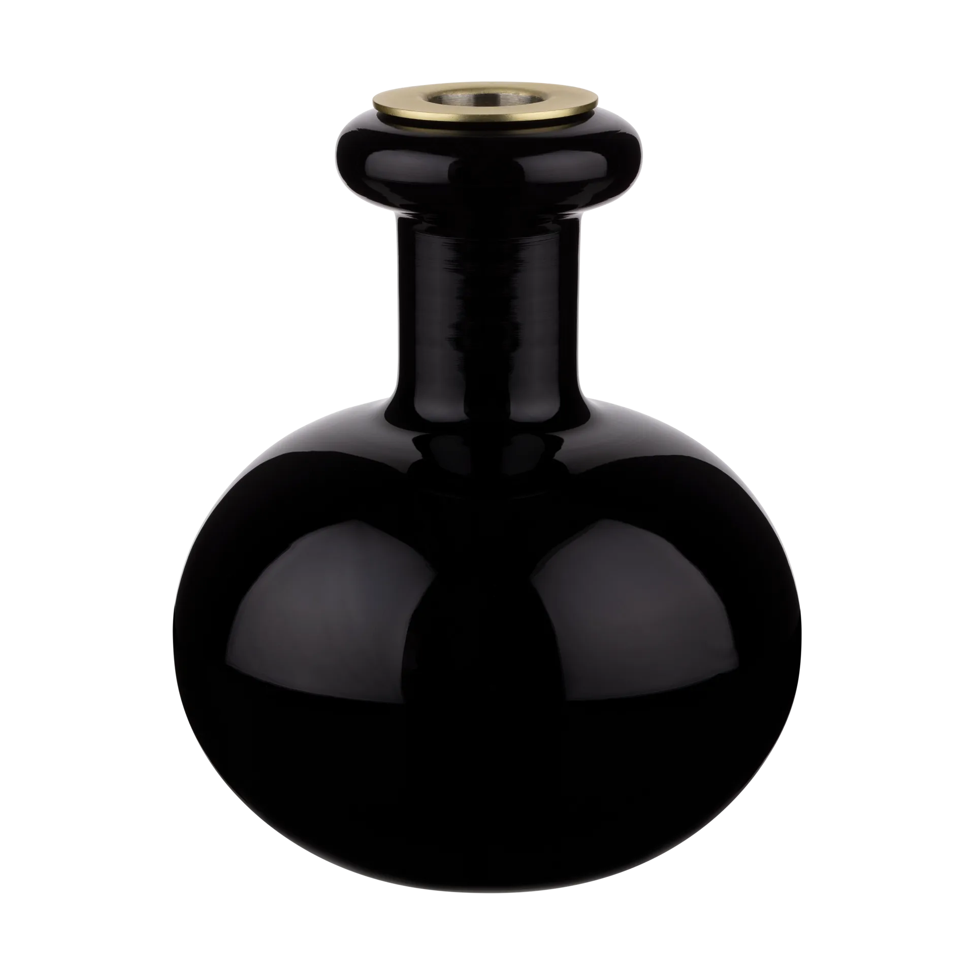 Butticula candlestick Ø12,5 cm, Black Marimekko