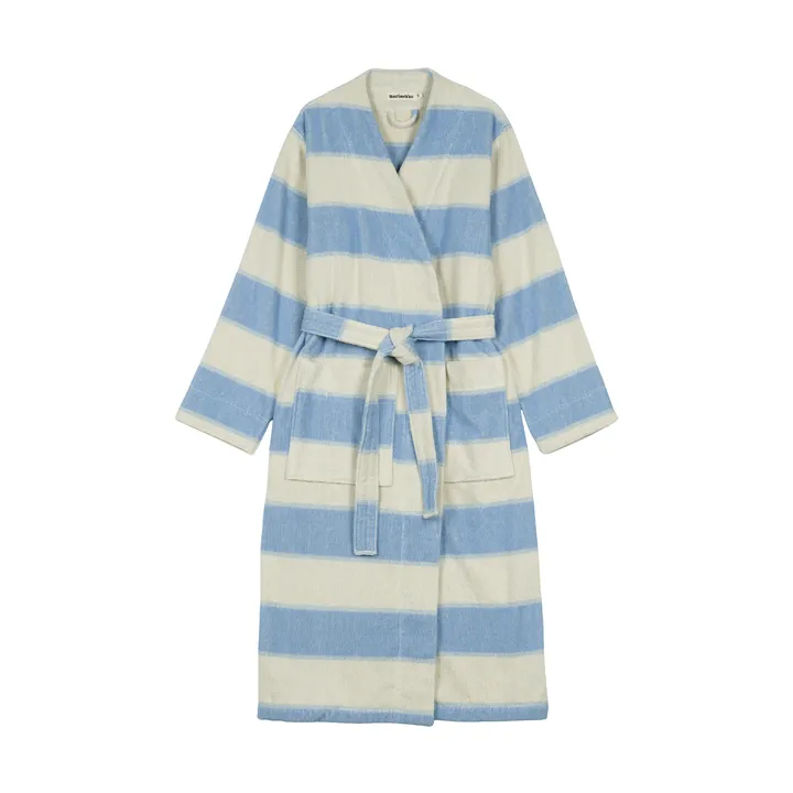 Galleria bathrobe - Light blue, melon, S - Marimekko