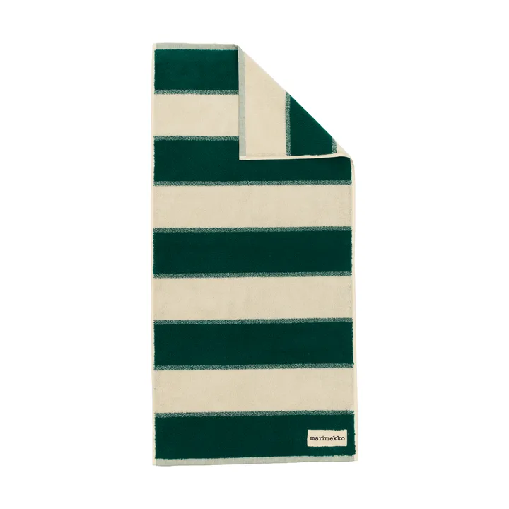 Galleria towel - Emerald-melon - Marimekko